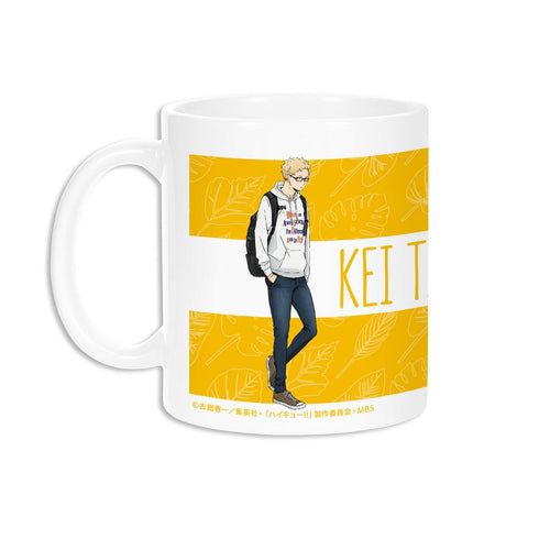 『ハイキュー!! TO THE TOP × 東武動物公園』描き下ろしイラスト 月島蛍 レジャーver. マグカップ【202506再販】